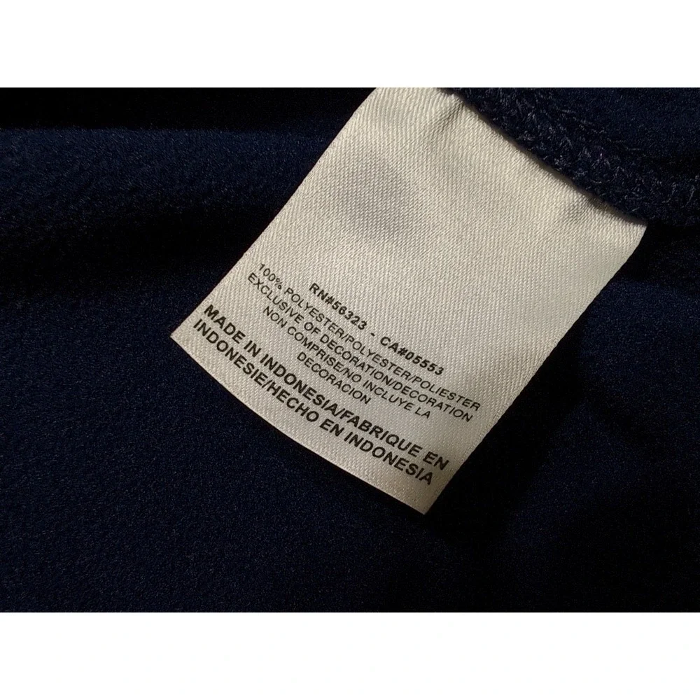 NIKE Tampa Bay Rays MLB Performance Sweatshirt Navy Blue Large L